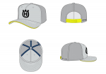 HUSQVARNA kepurė Kids Trucker Cap &scaron;viesiai pilka