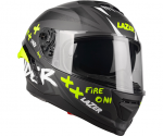 LAZER &scaron;almas Rafale SR Ride Oni juoda/pilka/geltona matinė