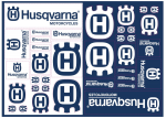 HUSQVARNA lipdukų komplektas Sticker Sheet