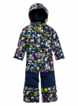 BURTON kombinezonas TD One Piece juoda/geltona multi