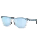 OAKLEY akiniai nuo saulės Frogskins Range, skaidrūs stonewash, su Prizm Deep Water poliarizuotais lę&scaron;iais
