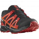 SALOMON batai Speedcross CSWP J juoda/raudona/oranžinė