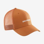 SALOMON kepurė su vinimi Trucker rudas