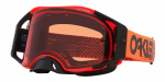 OAKLEY MX akiniai Airbrake Moto B1B oranžiniai su prism bronzos lę&scaron;iais