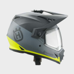 HUSQVARNA &scaron;almas MX9 Adventure Mips juoda/pilka/geltona
