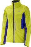 SALOMON distancinio slidinėjimo striukė W Lightning Softshell geltona/alyvinė