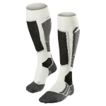 FALKE kojinės SK2 Women Wool pilka/balta