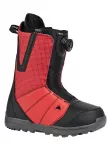 BURTON Moto Boa geranium red/black boots