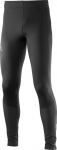 SALOMON kelnės Agile Long Tight, juodos spalvos.