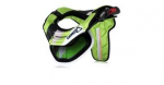 LEATT BRACE pagalvėlės ir lipdukai GPX II Factory žalia
