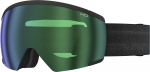 ATOMIC brilles Redster M HD black w/green HD C2-3