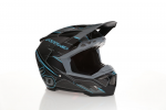 6D ATR-3 Reflex FIM Gloss black/light blue ķivere