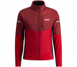 SWIX distancinio slidinėjimo striukė Dynamic Hybrid Insulated tamsiai raudona/raudona