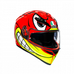 AGV &scaron;almas K3 SV Birdy raudona/geltona