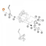HUSQVARNA varžtas M5x16 8.8 plok&scaron;čia galvute