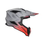 ACERBIS helmet Airstrike-X grey/red
