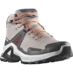 SALOMON batai X Raise Mid GTX J balta/pilka/rožinė