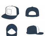 HUSQVARNA kepurė Authentic Cap mėlyna/balta
