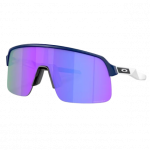 OAKLEY akiniai nuo saulės Sutro Lite matinis tamsiai mėlynas/baltas su prizmine violetine spalva