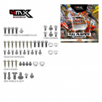 4MX varžtų komplektas plastikams KTM SX/F 125-450 '16-'23 EXC/F '17-'23 50 vnt.