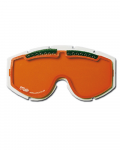 PROGRIP akinių lę&scaron;is 3257 Double Lens oranžinis LS