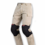 CLOVER kelio apsaugos i&scaron;orinės Out Knee Pro 2 CE juodos