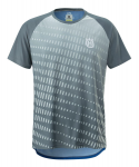 HUSQVARNA dviračių mar&scaron;kinėliai SS Discover Jersey pilka/mėlyna
