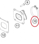 HUSQVARNA žnyplės įsiurbimo vožtuvui 54/09 125-300 '17-'20