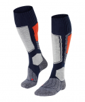 FALKE kojinės SK1 mėlyna/pilka/oranžinė