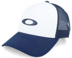OAKLEY kepurė su snapeliu Trucker Ellipse mėlyna/balta