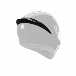 AGV ķiveres nadziņ&scaron; K1 S painted spoiler black