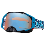 OAKLEY MX akiniai Airbrake TLD mėlynas žaibas su prizm saphire lę&scaron;iais