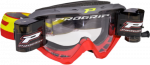 PROGRIP akiniai su Roll Off XL 3450 pilka/raudona su skaidriais lę&scaron;iais 3215