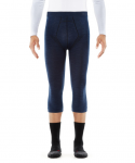 FALKE termobiksės 3/4 Wool Tech Tight tamsiai mėlynos spalvos