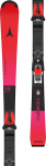 ATOMIC kalnu slēpes ar stiprinājumiem Redster FIS S9 J-RP3 red/violet w/Icon 10