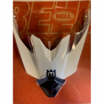 HUSQVARNA ķiveres nadziņ&scaron; Moto 10 Chin/Mouthpiece set Heritage white