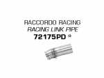 ARROW izputēja pārejas caurule Racing HUSQ SM 701 '21-'23