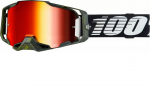 100% brilles Armega Soledad green/black w/mirror red