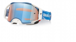OAKLEY MX brilles Airbrake Sexton matt white/blue w/prizm sapphire irid