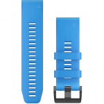 GARMIN siksna pulkstenim Quickfit 26mm Silikoninis mėlynas