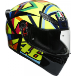 AGV &scaron;almas K1 Soleluna 2017 geltona/mėlyna/raudona
