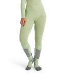 FALKE termobok&scaron;tės Long Women Warm TF &scaron;viesiai žalia