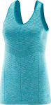 SALOMON mar&scaron;kinėliai be rankovių Elevate Seamless Tank W mėlyni/dryželiai