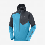 SALOMON &scaron;varkas su gobtuvu Bonatti Trail WP mėlyna/juoda