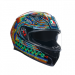 AGV &scaron;almas K3 Rossi Winter Test 2018