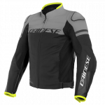 DAINESE odinė striukė Agile juoda/pilka/geltona