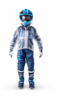 ACERBIS lietaus striukė Kid Rain JKT 3.0 permatoma