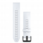 GARMIN siksna pulkstenim Quickfit 20mm Silicone whitestone