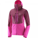 SALOMON &scaron;varkas Drifter Air Mid Hoodie W rožinė/violetinė