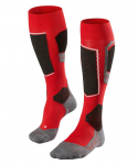 FALKE kojinės SK4 raudona/pilka